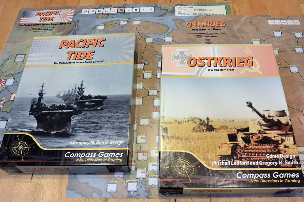 1年1ターンのスケールで描く大戦略級シリーズ: 『Pacific Tide』と 