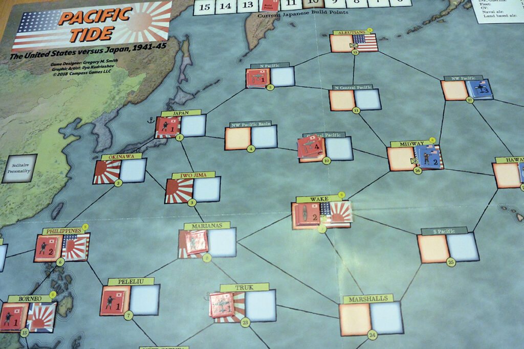 2024セールコンパス パシフィックタイド 和訳あり太平洋戦争戦略級ゲーム ウォーゲーム